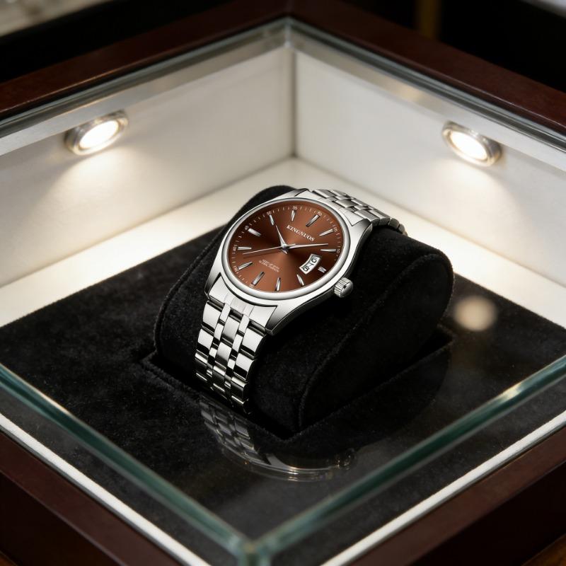 Top brand new new couples watch trend classic fashion scroll calendar