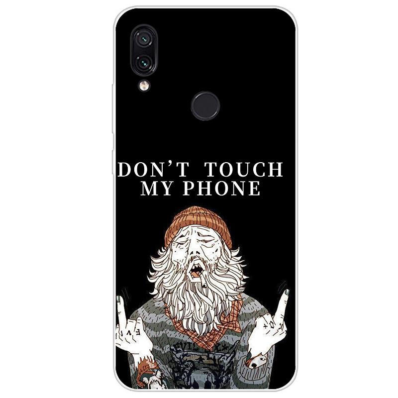 For Xiaomi Redmi Note 7 Case Flower Animal Cover Silicone Case For Redmi Note 7 Pro Note7 Bumper Shockproof Phone Case Coque