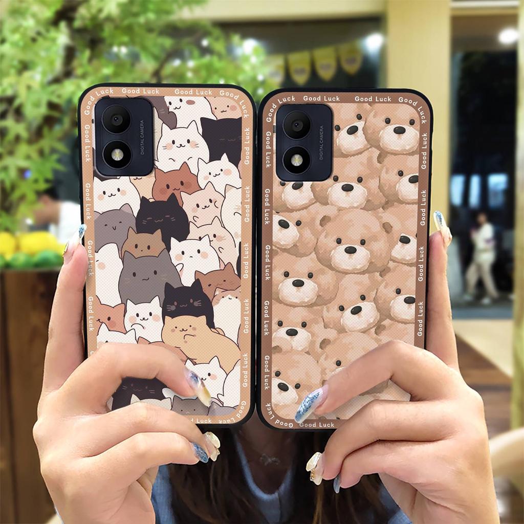 Cover Cute Phone Case For Alcatel 1B 2022 Soft Case TPU Anti-knock Silicone Fashion Design Protective Back Cover Durable