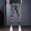 High-end Design Casual Pants Men's Spring and Autumn Street Style Loose and Thin Contrasting Color Leggings Handsome Trend