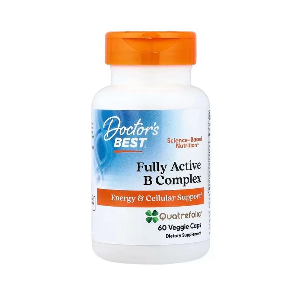 Fully Active B-Complex with Quatrefolic - 60 vcaps