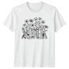 Where Books Bloom And Ideas Unisexs TShirt Botanical Mothers Day Gift For Her