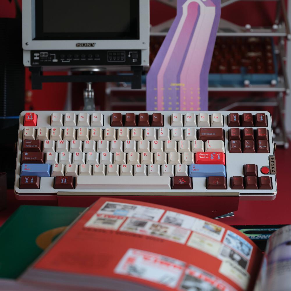 ANCORE HEART Keycap Set 168Key PBT Custom Metallic Paint Keyboard Cap Cherry Profile Gaming KeyCap for Mechanical Keyboard Gifts