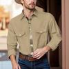 Men'S Fashionable Lapel And Shoulder Length Short Sleeved Casual Top