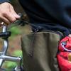 FAIRWEATHER Ballistic/Olive Hip Pack, Ballistic Nylon, Olive, Waist Bag, Bicycle Touring