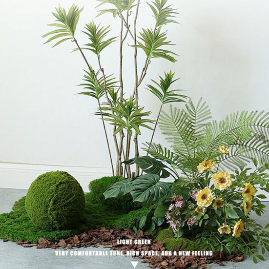 100/150/200/500/1000G Artificial Green Moss DIY Crafts Fairy Gardens Table Centerpieces Fish Tank Microlandscape Decorative Fake Moss