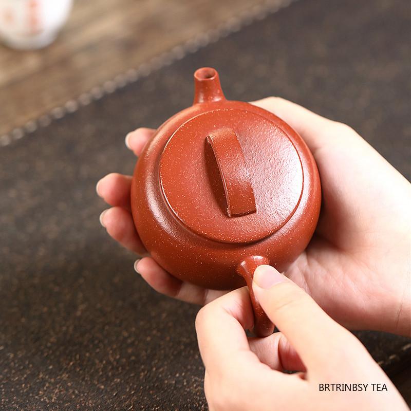 160ml Tradition Yixing Purple Clay Teapot Beauty Tea Infuser Kettle Household Handmade Zisha Tea Pot Chinese Teaware Accessories