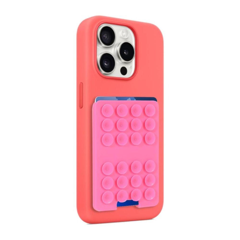 Silicone Sucker Suction Cup Phone Mount Wallet Back Adhesive Holding Supplies  Bath