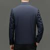 Executive business jacket men's mulberry silk spring and autumn middle-aged dad lapel cadre civil servant jacket