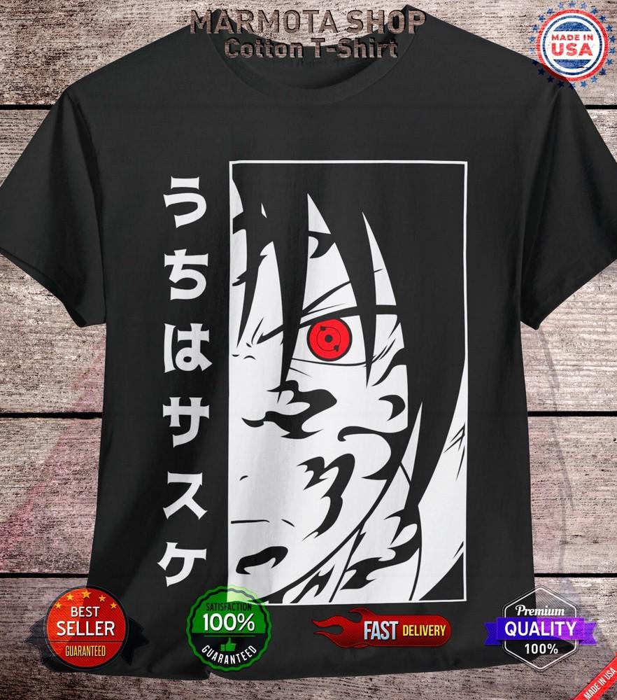 

Футболка Саске Учиха Наруто Шиппуден Мадара Итачи Аниме Стиль Футболка 3XL