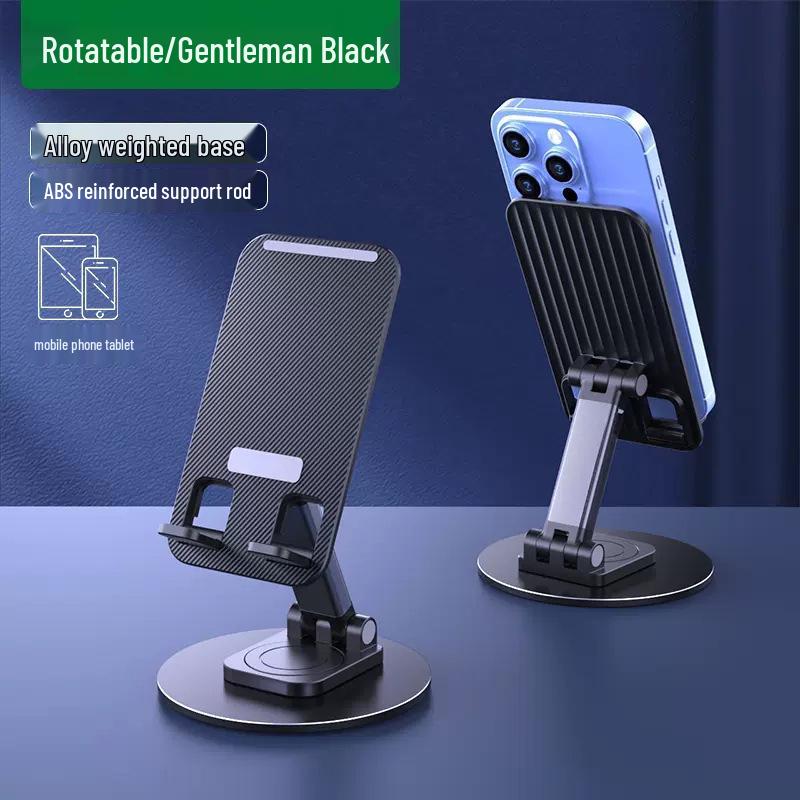 360° Rotating Foldable Aluminum Phone and Tablet Stand