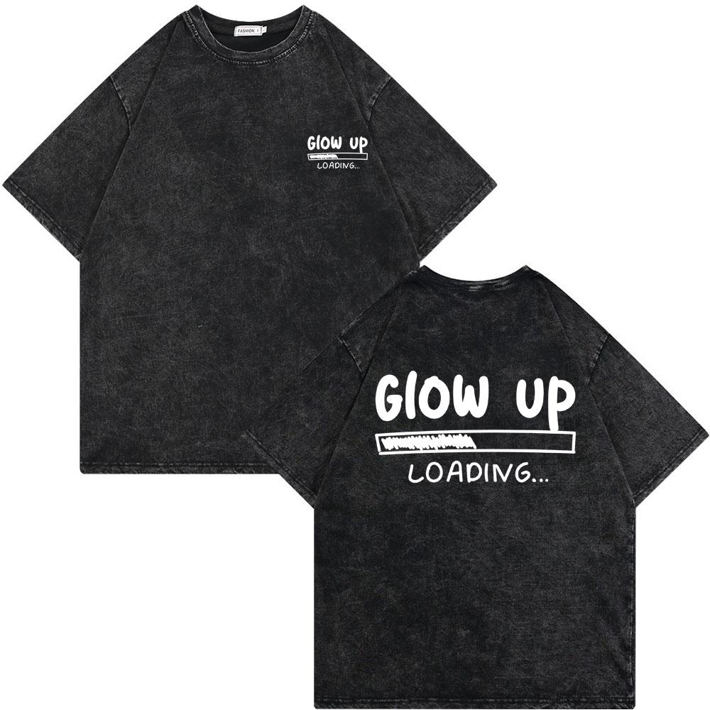 Vintage Washed Old Skeleton Gym Pump Cover Tshirts Male Oversized T Shirt Men Women Funny Fitness Workout Bodybuilding Tshirt