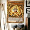 Dragon Ball Wall Tapestry Aesthetic Wall Hanging Printed Fabric Blanket Decorative Tapestries For Bedroom Living Room Home Decor