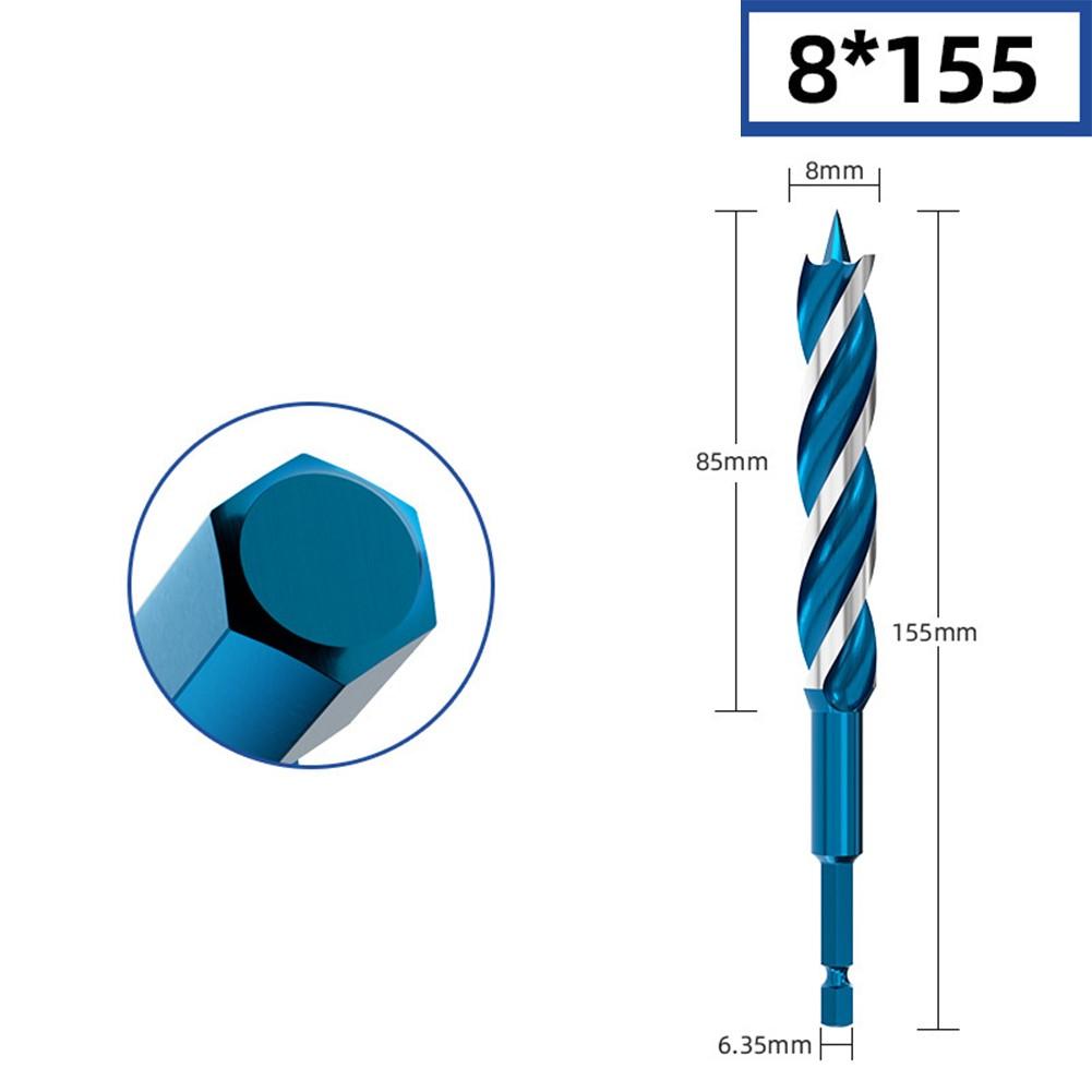 Auger Drill Bit High Carbon Steel Bit Woodworking Drill Bit Self-Tapping Design