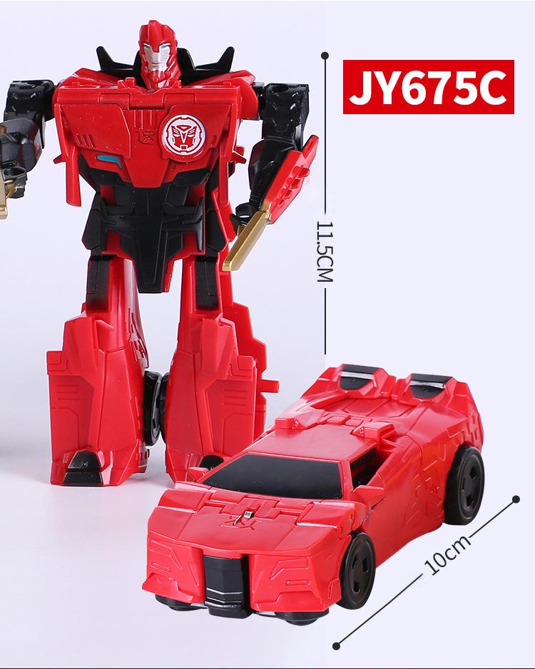 One-Step Car-to-Dinosaur Robot Toy for 6-Year-Old Boys