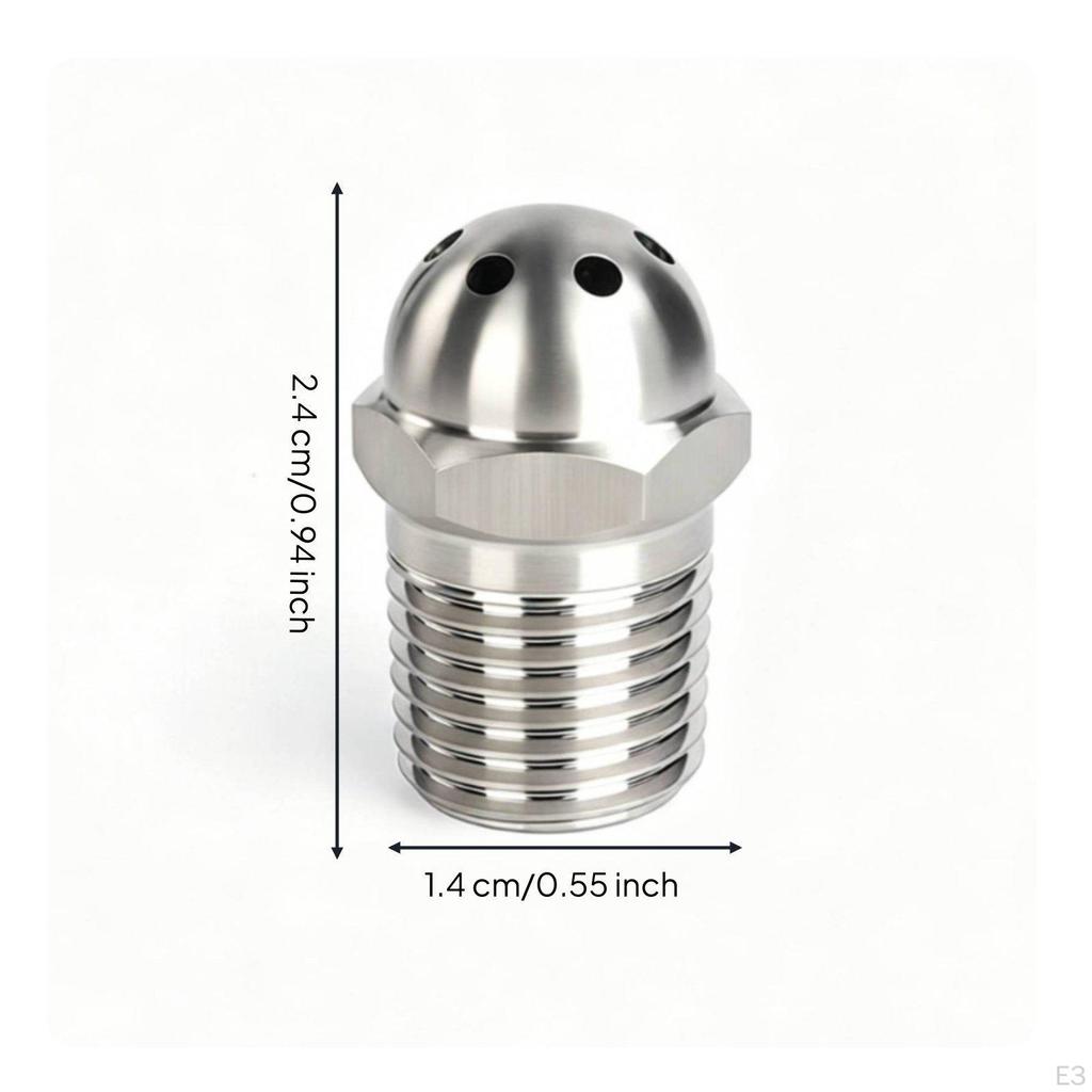 Round Head Blow Nozzle Air Knife Industrial Hardware for Factory Workers, Technicians,