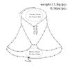 New Boho Sexy Cross Chest Bra Waist Belly Chain Necklace for Women Summer Bikini Body Jewelry Y2K Wed Bride Accessories New
