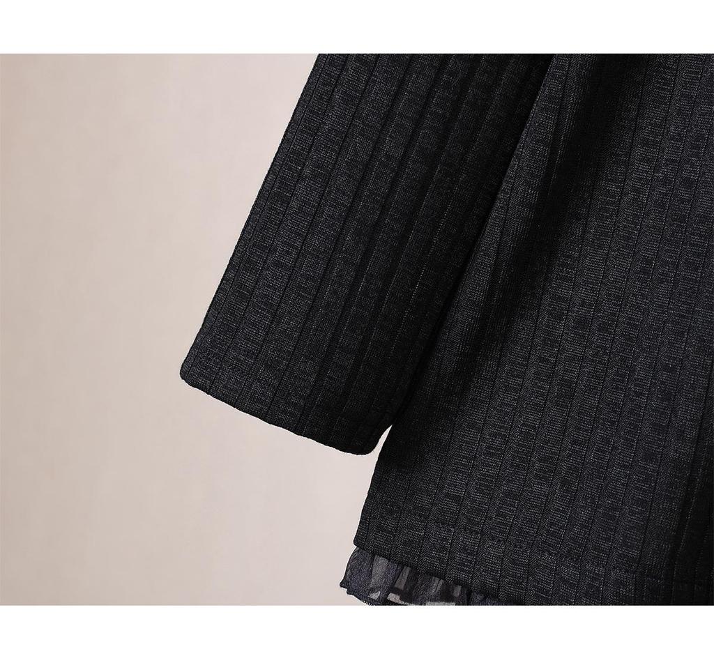 Women's Plus Size Knitted Cardigan - Spring/Autumn Fashion, Loose & Slimming 