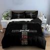 Religious Cross Bedding Set with Text Bedding Set (1 Duvet Cover, 2 Pillowcases, Duvet Not Included)