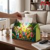 1pc 1pcs Reusable Tissue Box with Cute & Forest Animal Suitable for Kitchen, Living Room, Farmhouse Table Centerpiece - Compact Napkin Dispenser for P