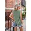GMXIA Summer Women's V-neck Vest Hollowed Out On Sleeveless Lace Lace