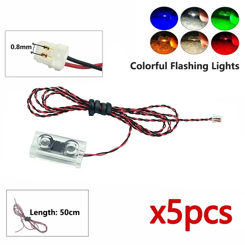 Flash Lamp City Street Light Lightsaber Spotlight Candle Lamp Bricks DIY 0.8mm Pin 1x1 1x4 1x2 LED Remote Control Building Block