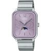 Standard Moon PhaSe Analog Men S Watch Mtp M305d 6av Metal Band Lilac