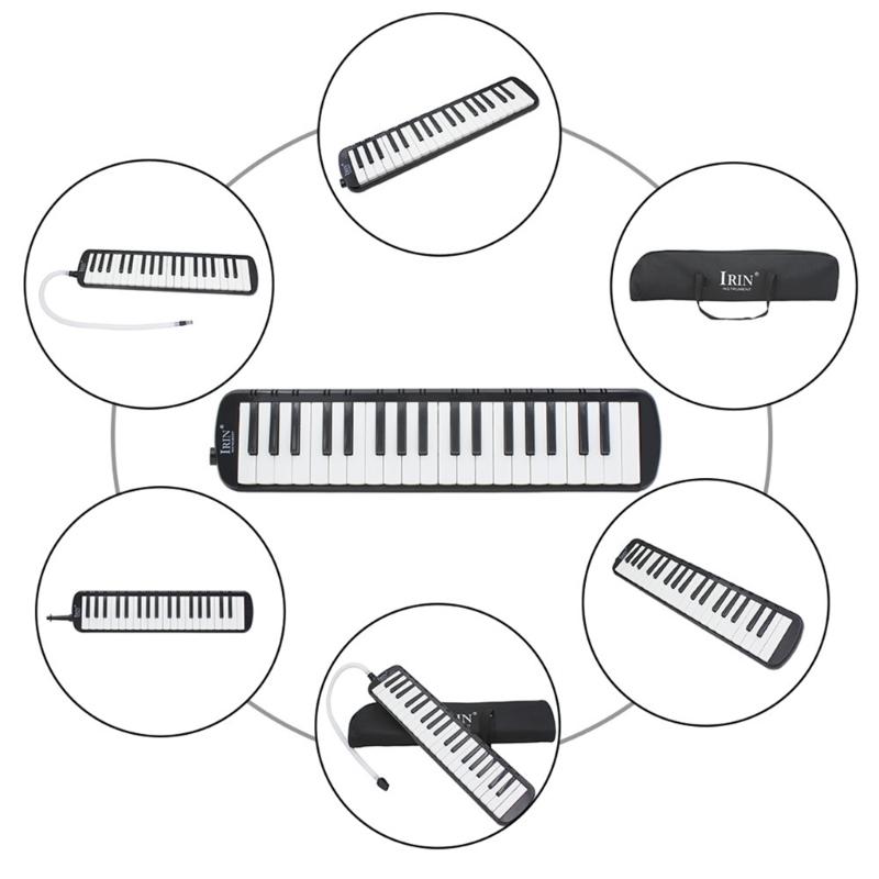 37 Key Harmonica Melodica Wind Musical Instrument Air Piano Keyboard with Portable Carrying Bag for Adults Students