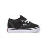 Vans Authentic Toddler Black White Baby Sneakers VN000ED9BLK