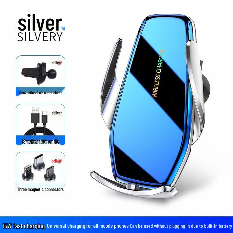 15W Wireless Car Charger & Automatic Phone Mount