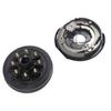 17PCS Trailer Axle Brake Kit with 8 On 6.5in Hub Drum for 7000 Lbs Cargo Boat Trailer Spindle