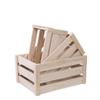 Handcrafted Storage Boxes Handle Storage Container Wood Nesting Storage Crates  Office