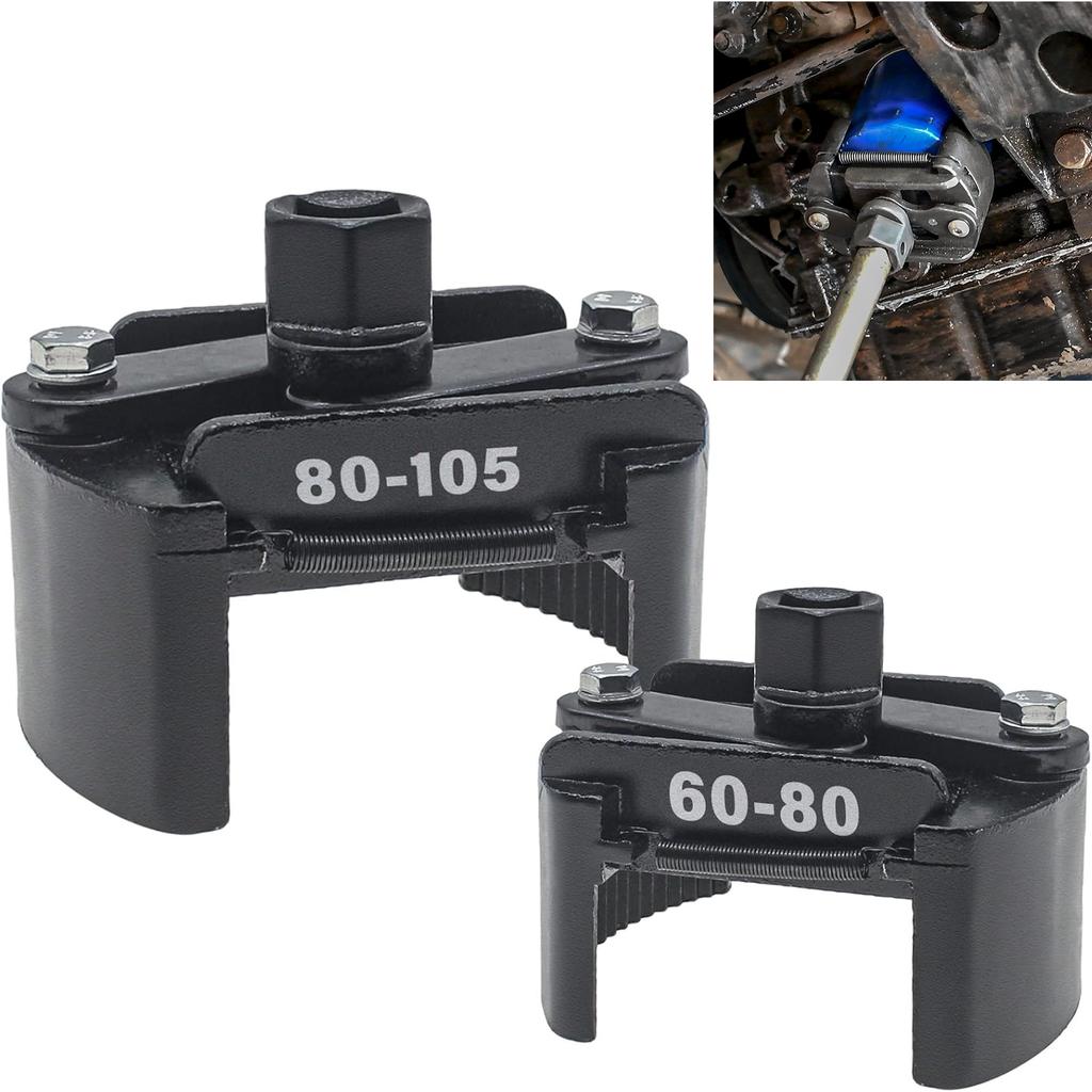 60-105mm Adjustable Steel Spanner For Car Oil Filter Wrench Filter Wrenches Remover Steel Fuel Truck Motorcycle Accessories