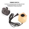 Wooden   Lamp Base E26 Socket Modern Small Wood Table Lamp Base for Home Decor