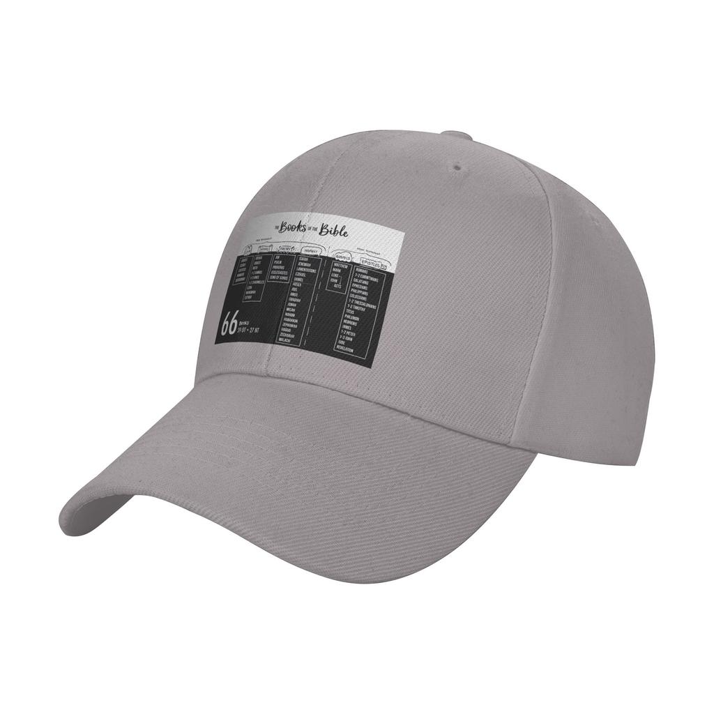 Fashion The Books of the Bible Curved Brim Baseball Cap Hats For Unisex