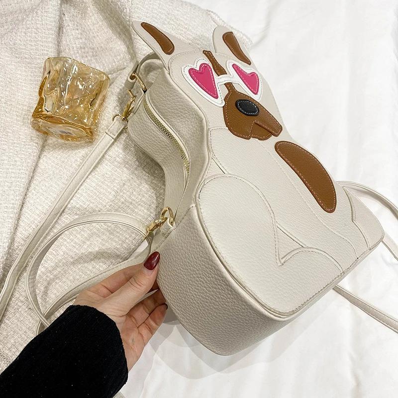 Сумка-рюкзак с собакой для леди-девушек 2026 весна — фото 11