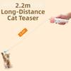 Long-Lasting Electric Cat Teaser USB  Retractable Cat Teaser Launcher Toy  Cat Exercise