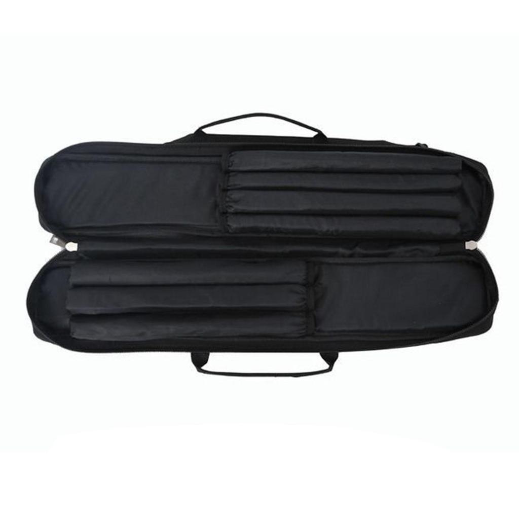 Billiards Pool Case Pool Cue Bag 1/2 Cue Case Protector Oxford Cloth Carrier Billiard Rod Storage Bag Pool Cue Storage Pouch