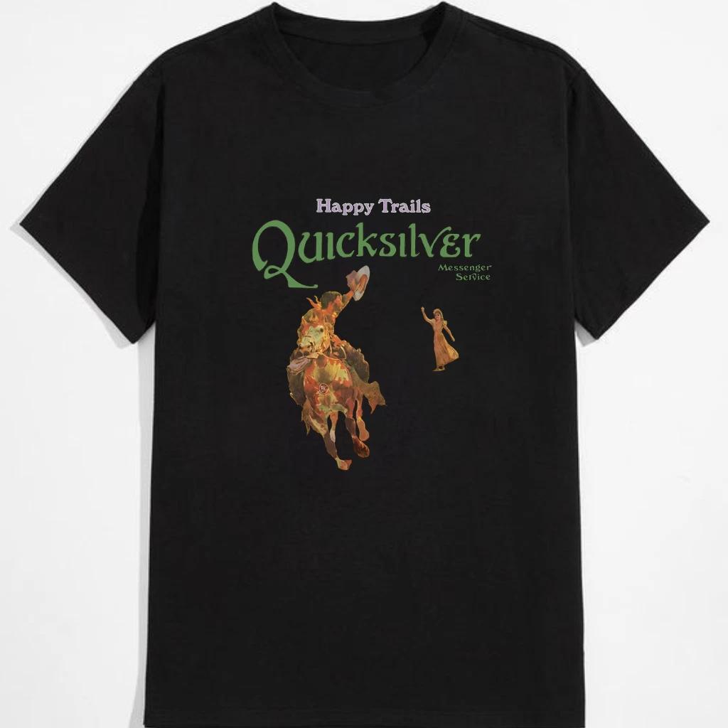 Футболка унисекс Quicksilver Messenger Service Happy Trails 1960-х годов S-5XL XL