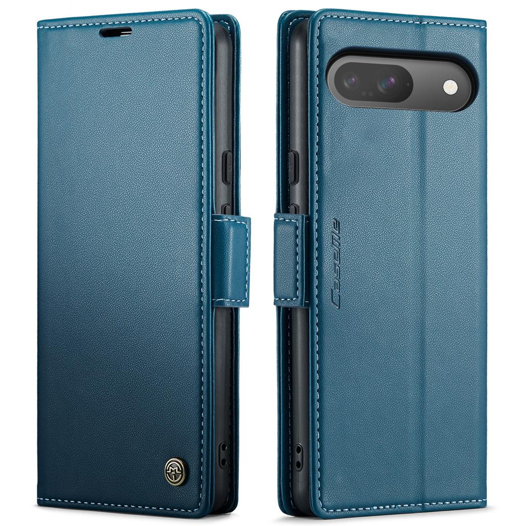 For Google Pixel 10 Pro/10/9 Pro/9 Case CASEME 023 Series RFID Blocking Leather Wallet Stand Phone Cover
