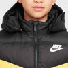 Nike Daunenweste Sport Reißverschluss Lässig Warm Entendaunen Kinderwesten Gelb HV1602-777