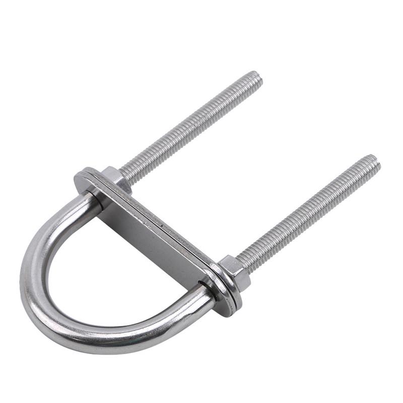 Marine U Bolt Hunting Bow Stern Eye U-Bolt Stainless Steel Marine Bolt Rope Rigging Replace Rowboats Accessories