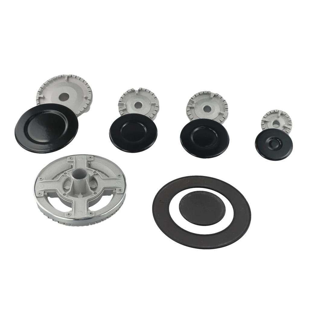 Gas Stove Burner Lid Cookware Hat Kit Upgraded Oven Gas Hob Burner Flame Cap Fits Most Gas Stove Burners Heat Distribution