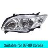 Compatible with 07-12 Toyota Corolla Front Headlight Assembly