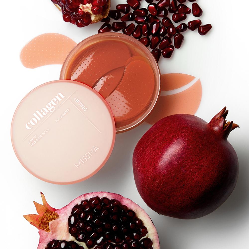 MISSHA Airy Fit Collagen Lifting Face & Eye Patch 60EA