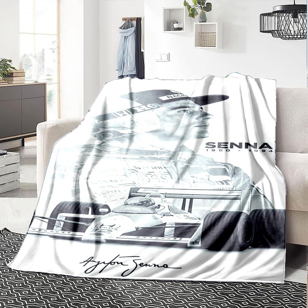 Ayrton Senna Blanket, High quality Comfortable for All Seasons, Home Decor, Warmth and Comfort