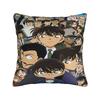 Detectives Conans Pillow Cover  Soft Cushion Cover Funny Pillow Case For Couch Sofa Bedroom