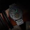 Chenxi Horse New Men's High Grade Fully Automatic Hollow Luminous Waterproof Flywheel Mechanical Watch