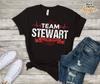 STEWART TEAM Family Reunions DNA Heartbeat Tshirt, Stewart Family Outfit, Family Union Birthday Gift