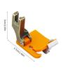 Prensatelas de plástico para acolchado, accesorio de costura plana extendida, guía de tela avanzada, accesorio de sastrería profesional